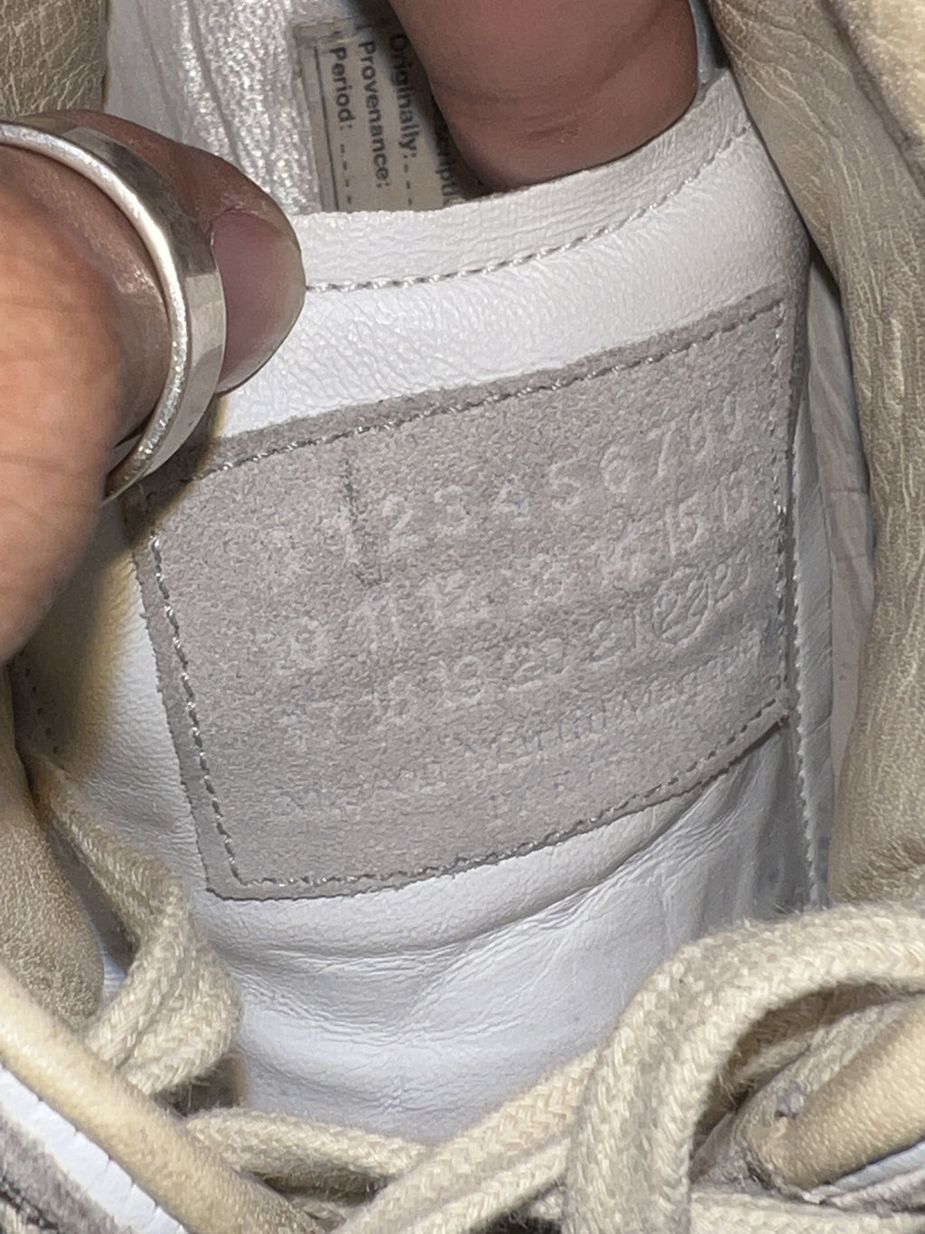 Maison Margiela Replica GAT Hi top Sneakers 40.5