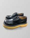Bottega Veneta Leather Derby Lug Sole Black 40