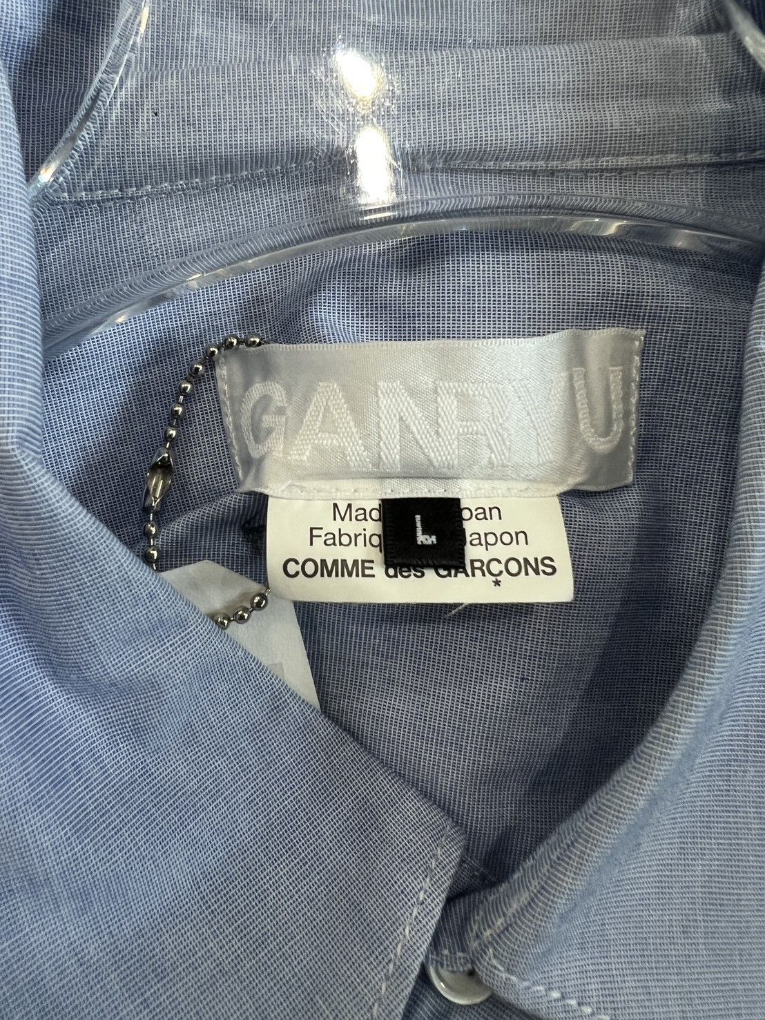 Ganryu Comme des Garçons long-sleeved shirt