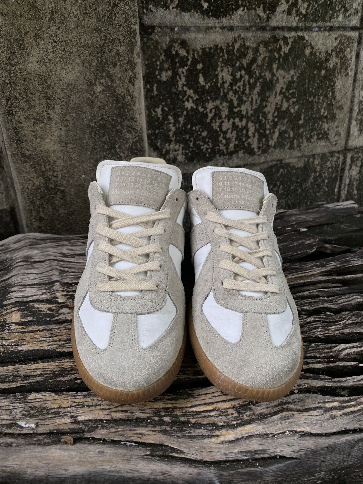 Maison Margiela GAT Original White Gum Sneakers EU40