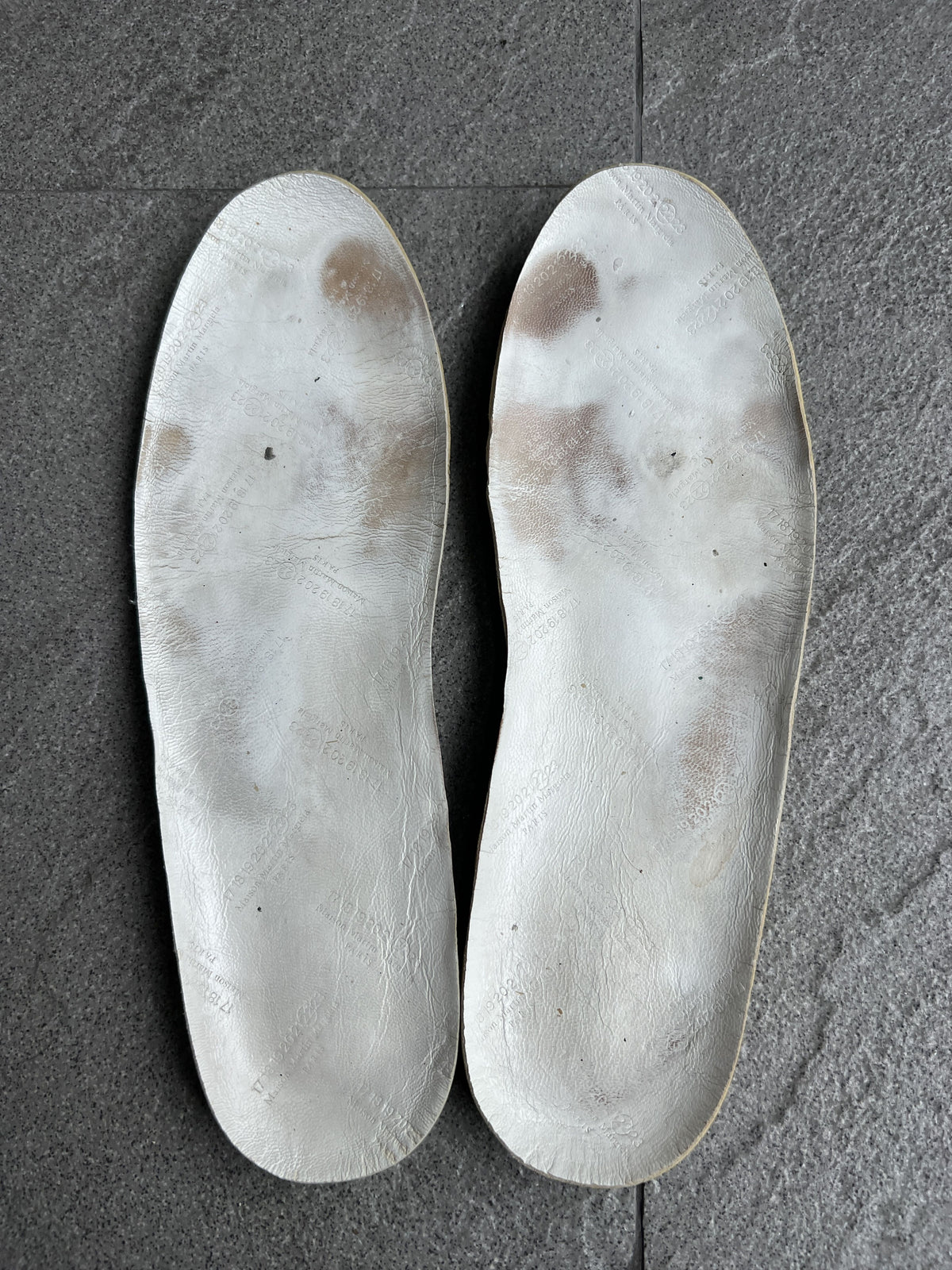 Maison Margiela Deconstructed Beige Grey Replica Sneakers