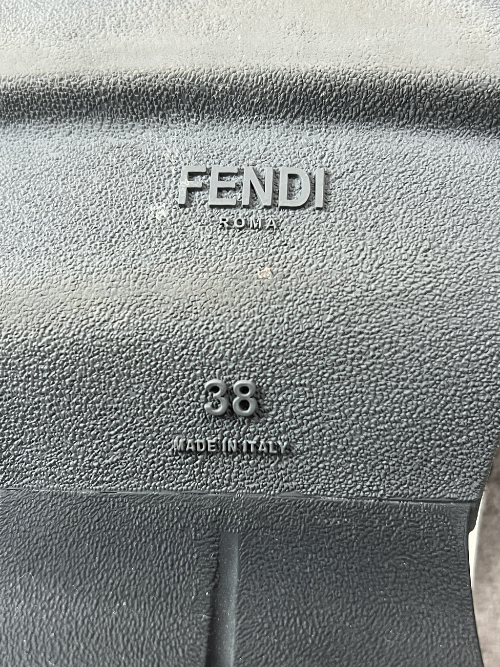 FENDI LOVE Strap Sock Sneakers White EU38
