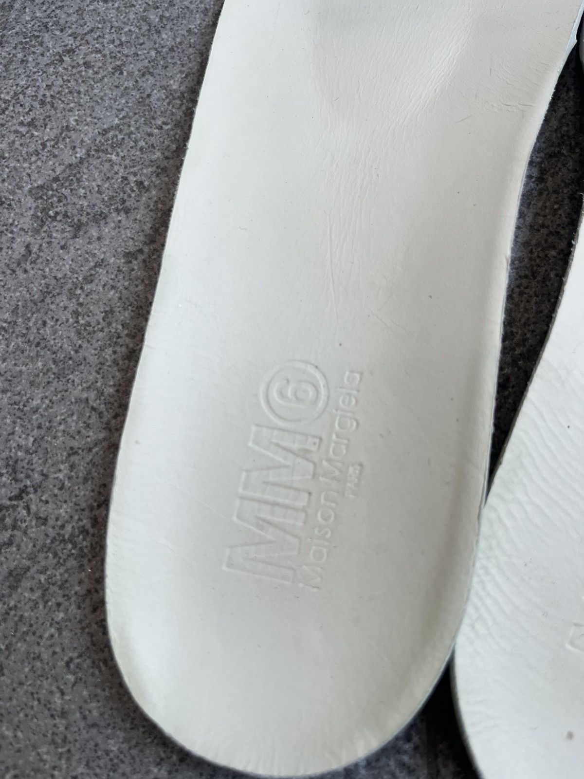 MM6 Maison Margiela Blue Knit Sock Logo High Top EU39