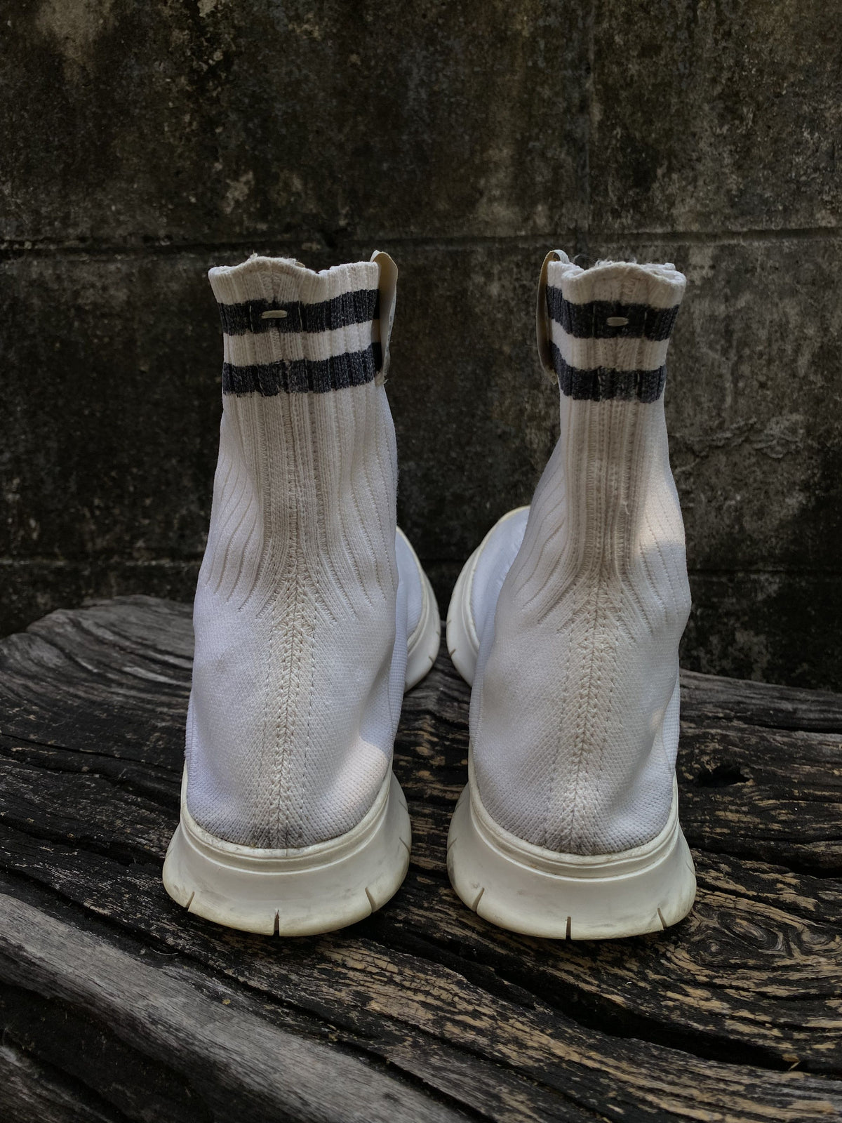Maison Margiela Sock High-top Sneakers White