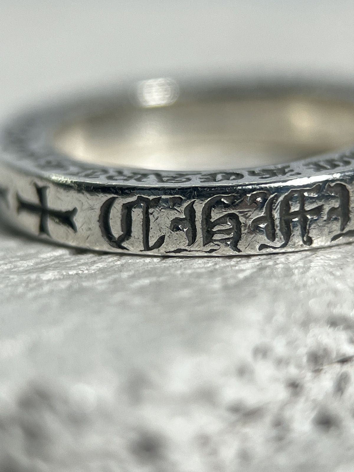 Chrome Hearts Spacer Ring Silver US4 47MM