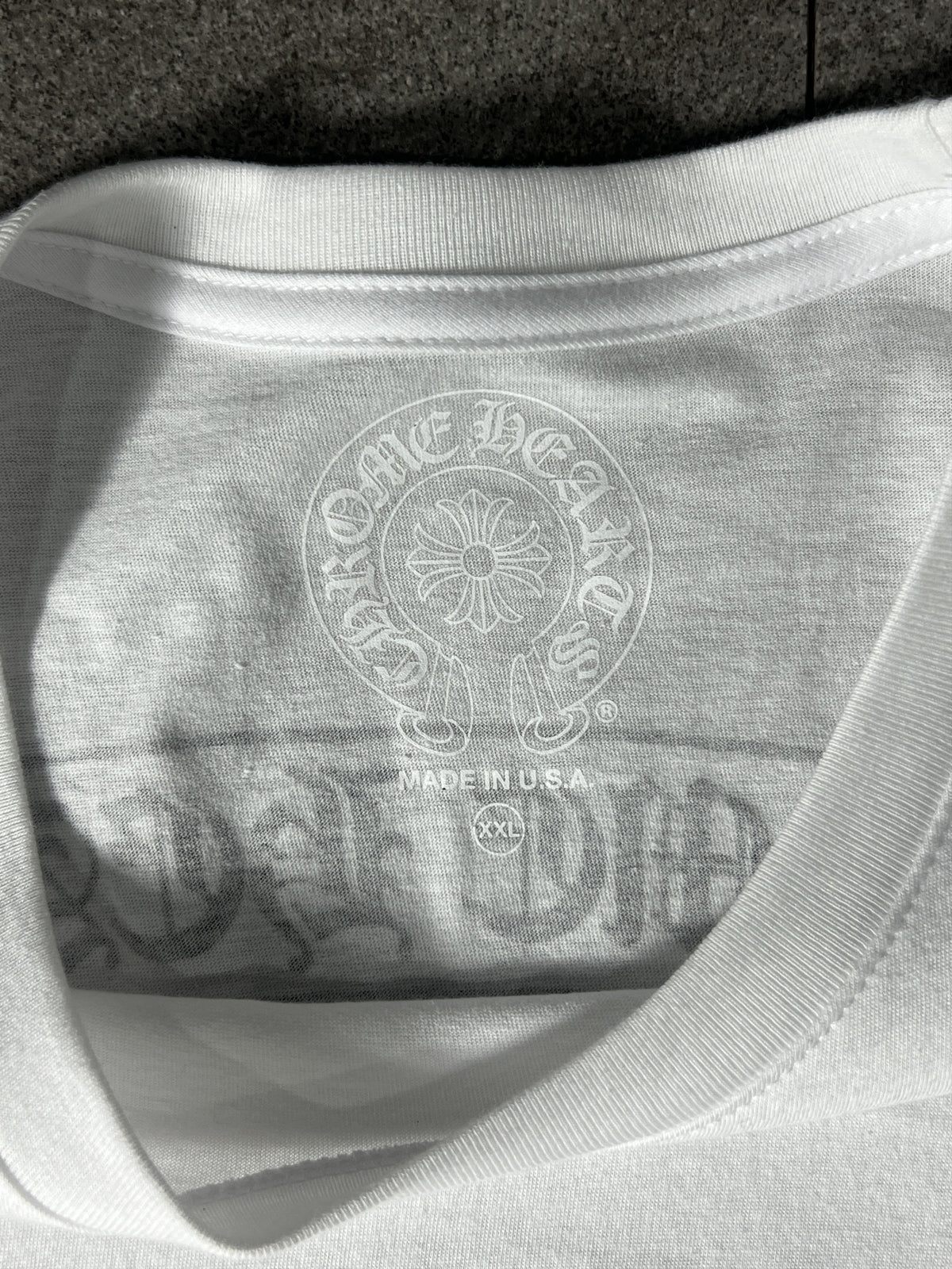 Chrome Hearts Osaka Pocket Tee White Size XXL