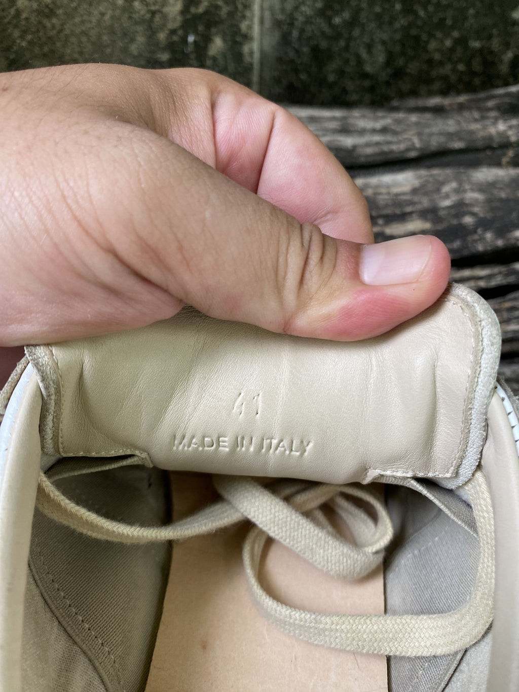 Maison Margiela GAT Original White Gum Sneakers EU41