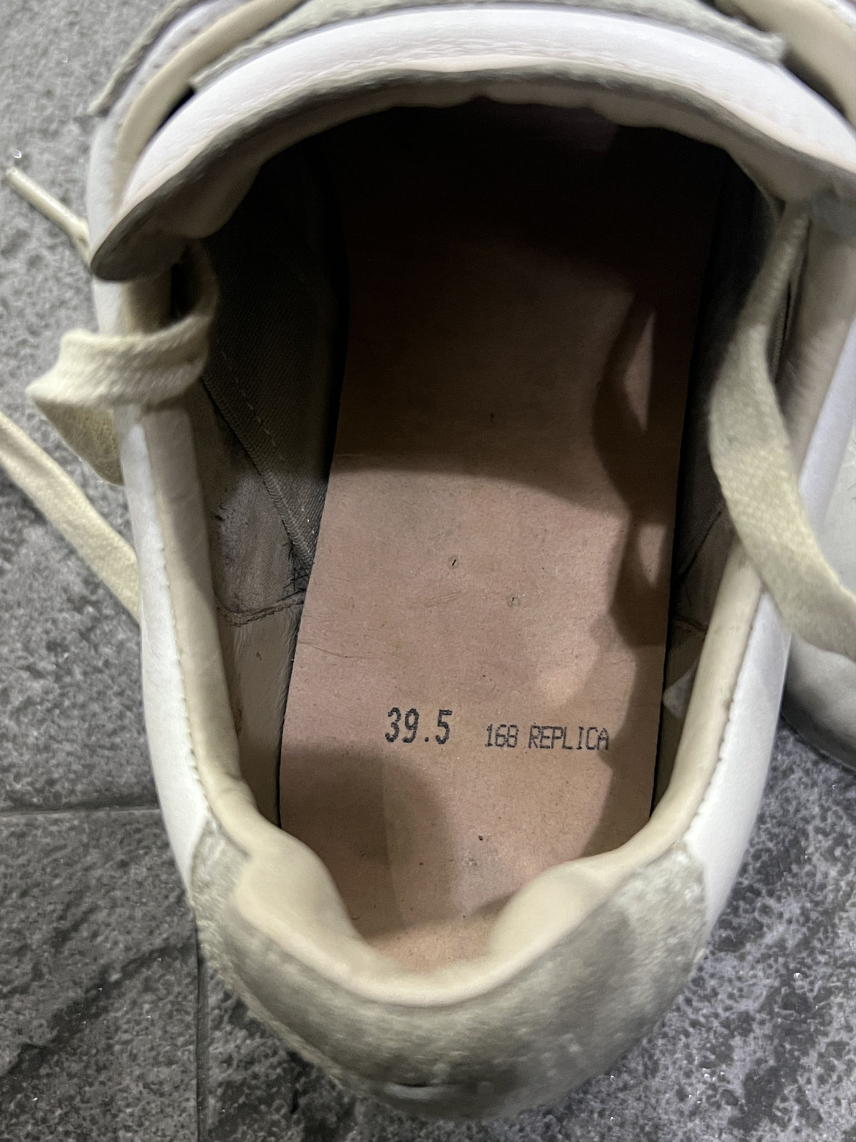Maison Margiela White Grey/Beige Replica Sneakers EU 39.5
