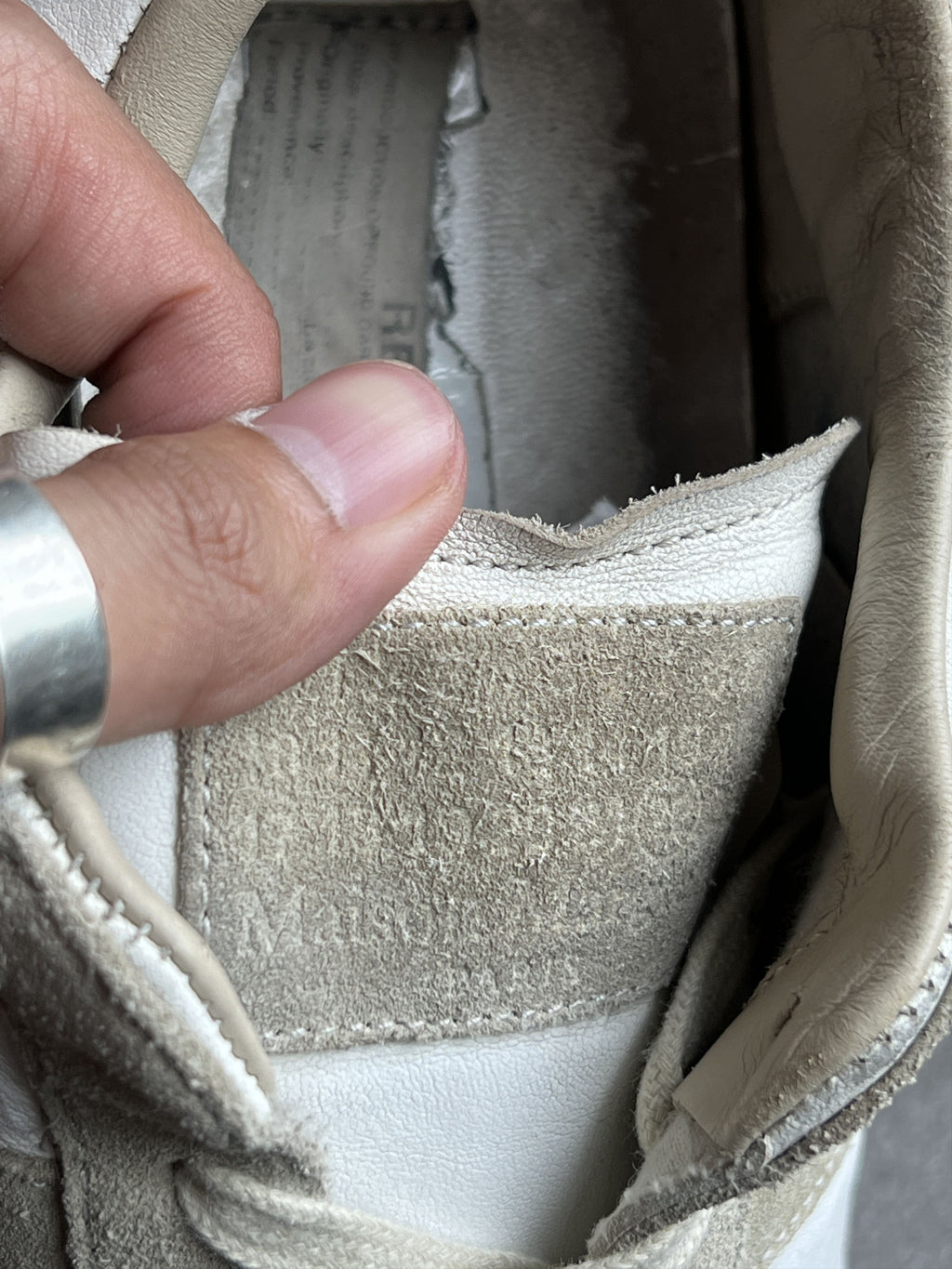 Maison Margiela Classic White Grey Replica GAT 42.5