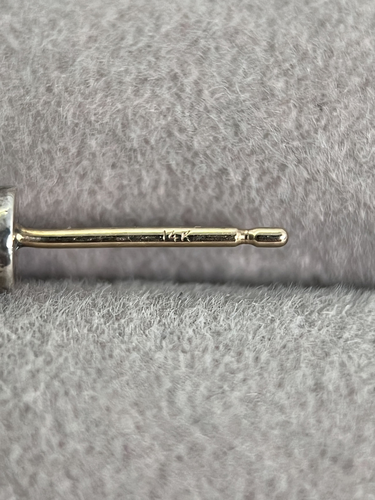 Chrome Hearts Spike Stud Earring 925 Silver 14K Post