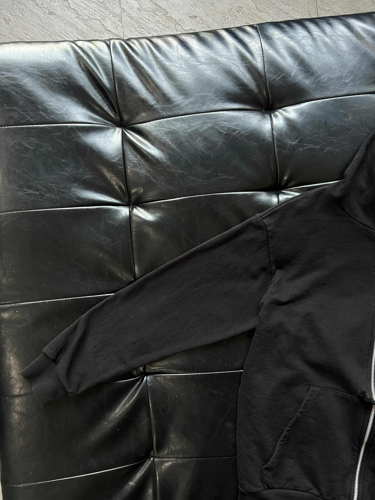 Chrome Hearts Foti Zip Hoodie Skull Wings Black L