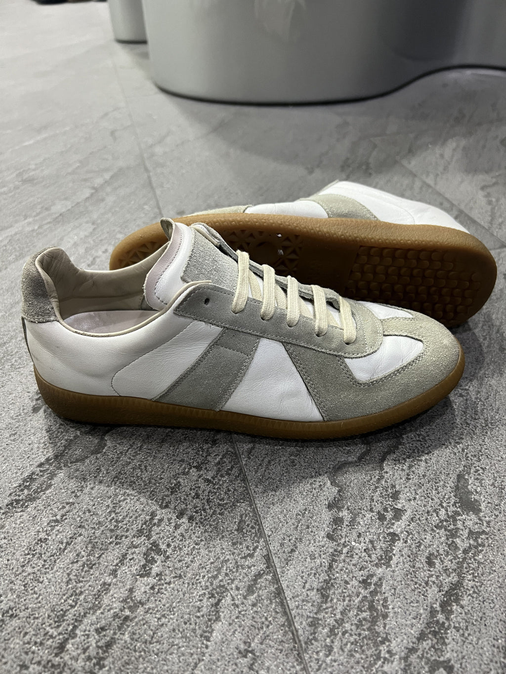 Maison Margiela White Grey/Beige Replica Sneakers EU 39.5