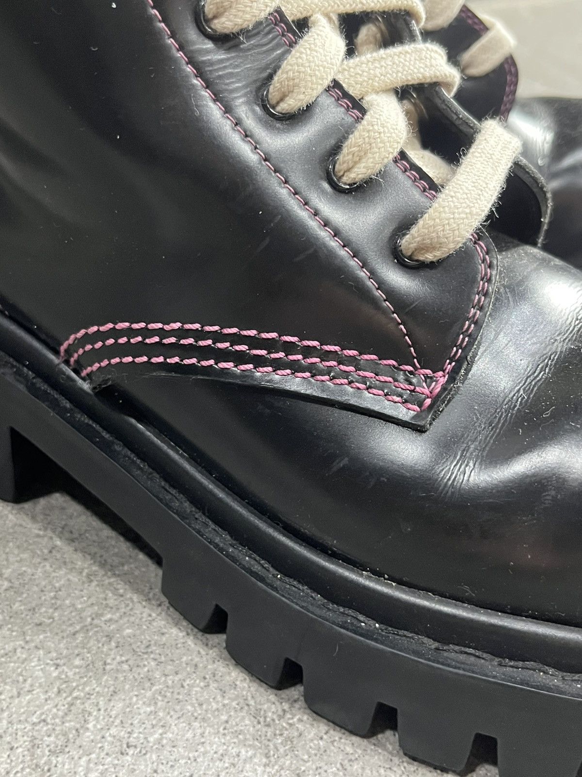 Balenciaga Strike Lace Up Boots EU39