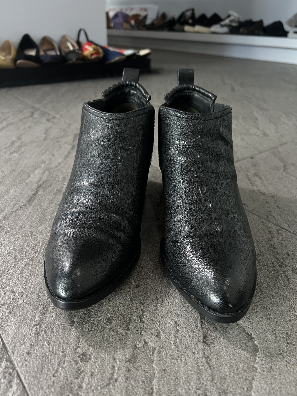 Alexander Wang Leather Ankle Boots Vibram Sole EU40