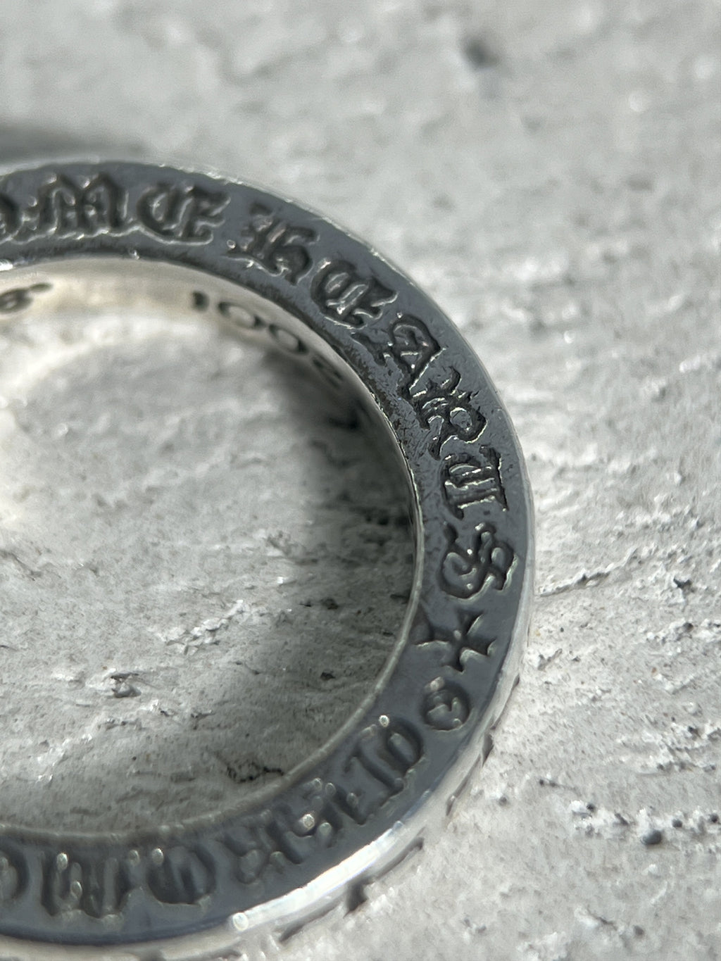Chrome Hearts Spacer Ring Silver US4 47MM