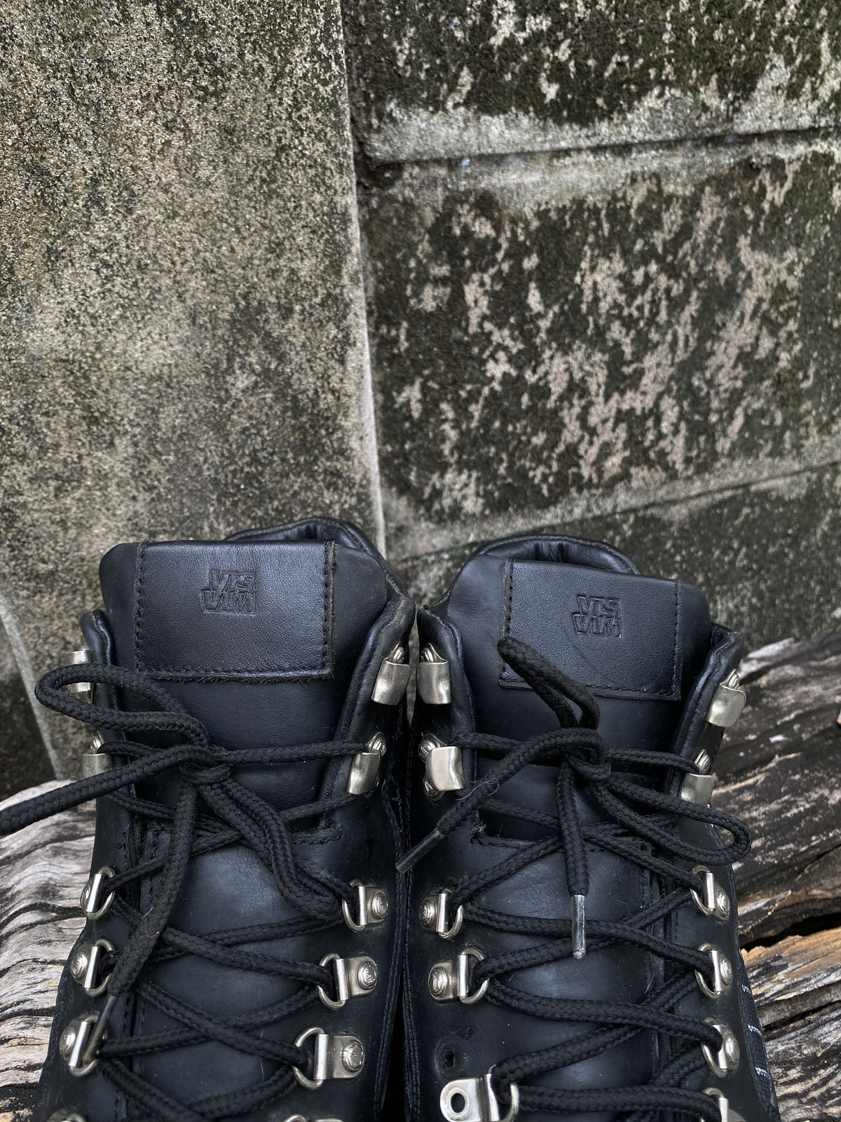 visvim x mastermind Japan Leather Hiking Boots 8