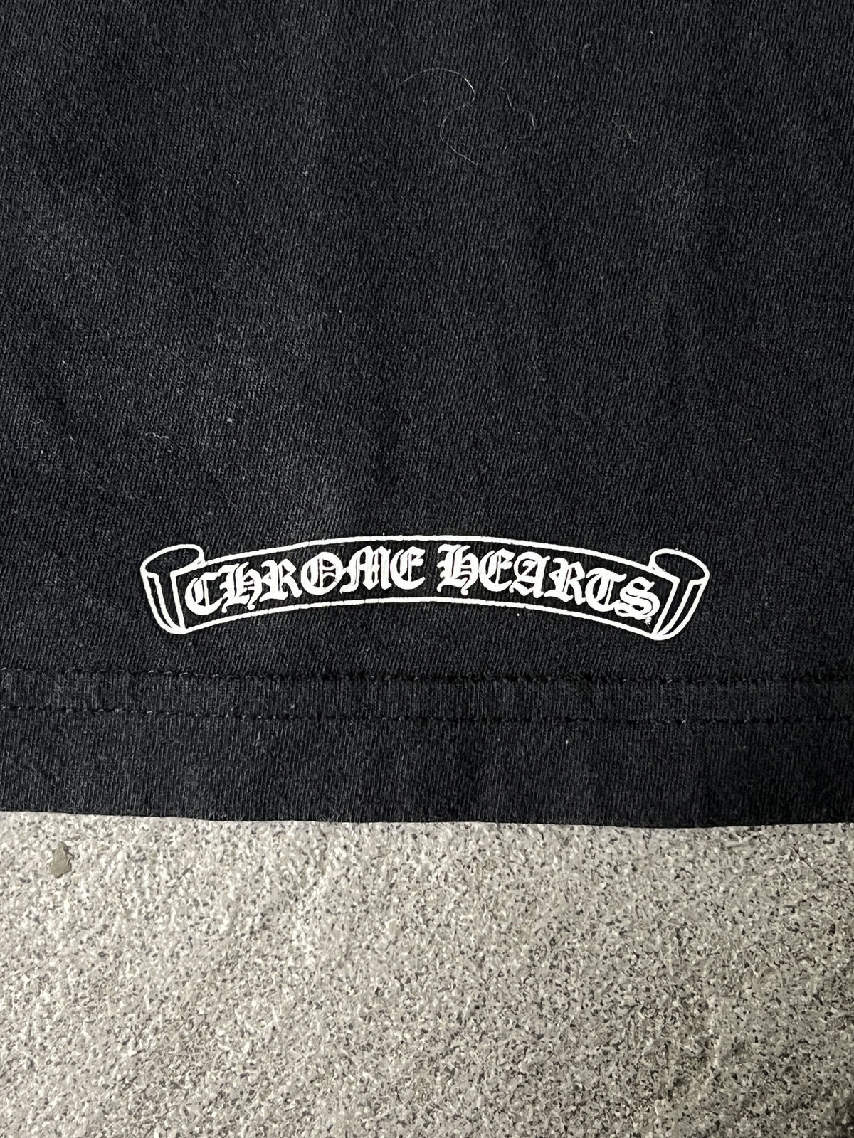 Chrome Hearts Long Sleeve Pocket Tee Black USA XL