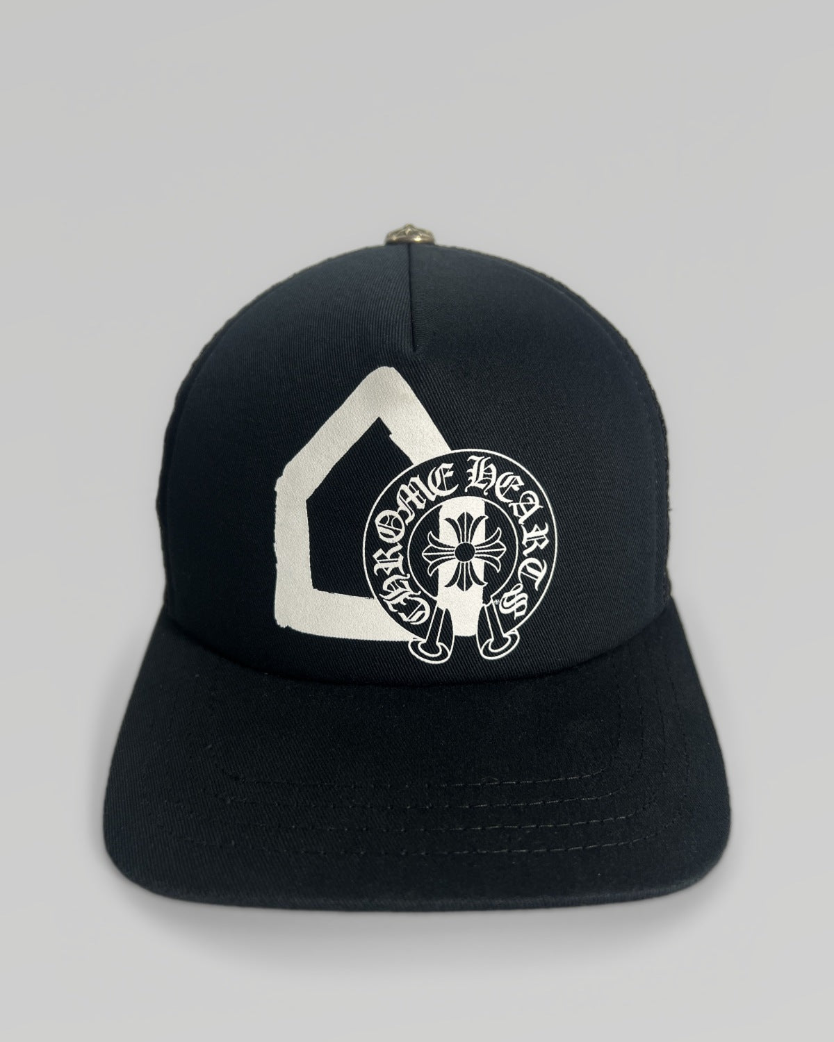 Chrome Hearts Horseshoe Logo Trucker Hat Dover Street Market