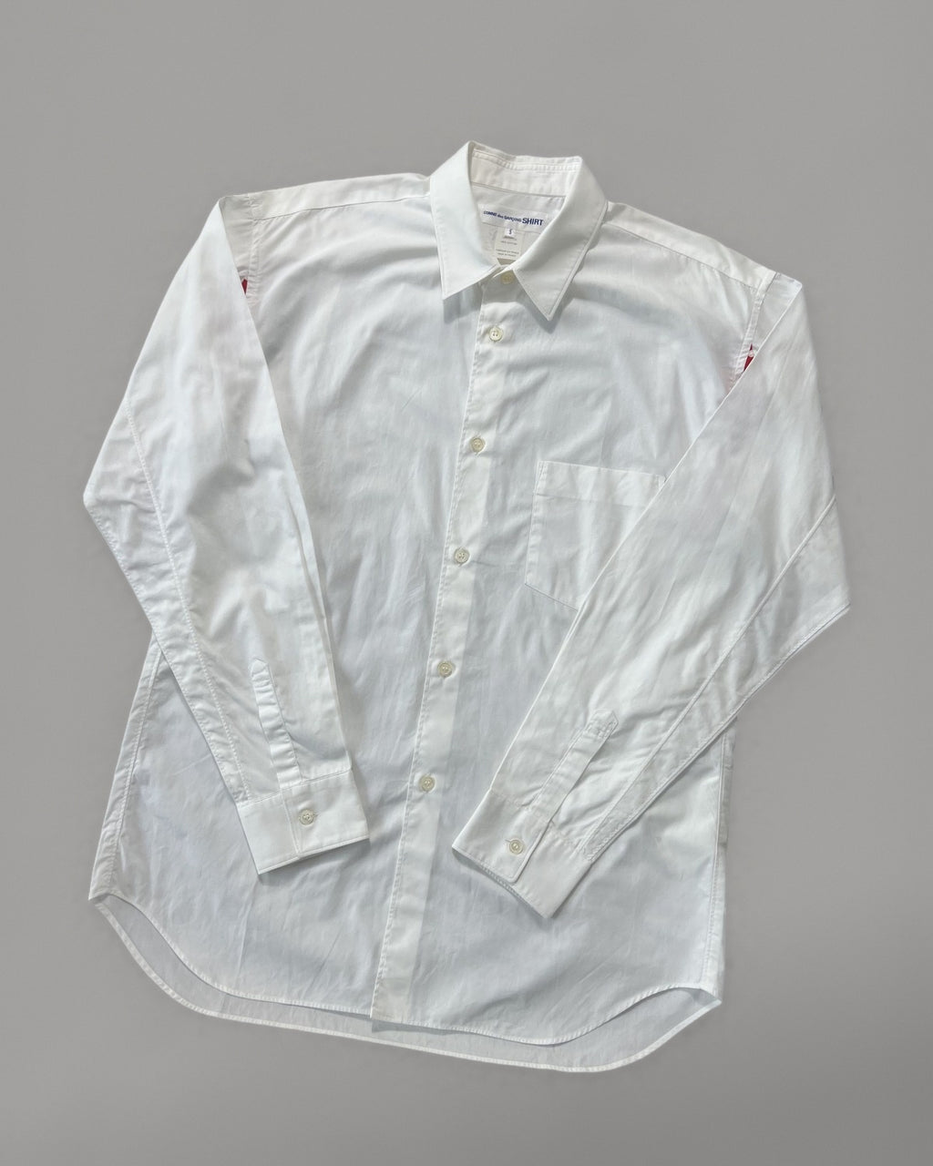 Comme des Garçons side-switched shirt
