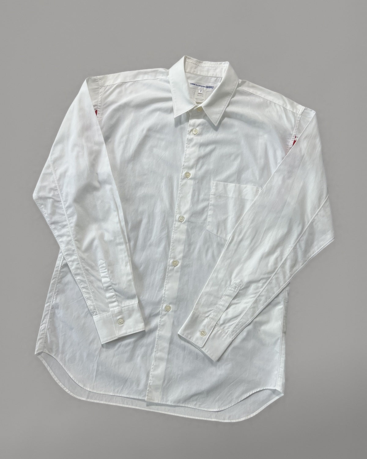Comme des Garçons side-switched shirt