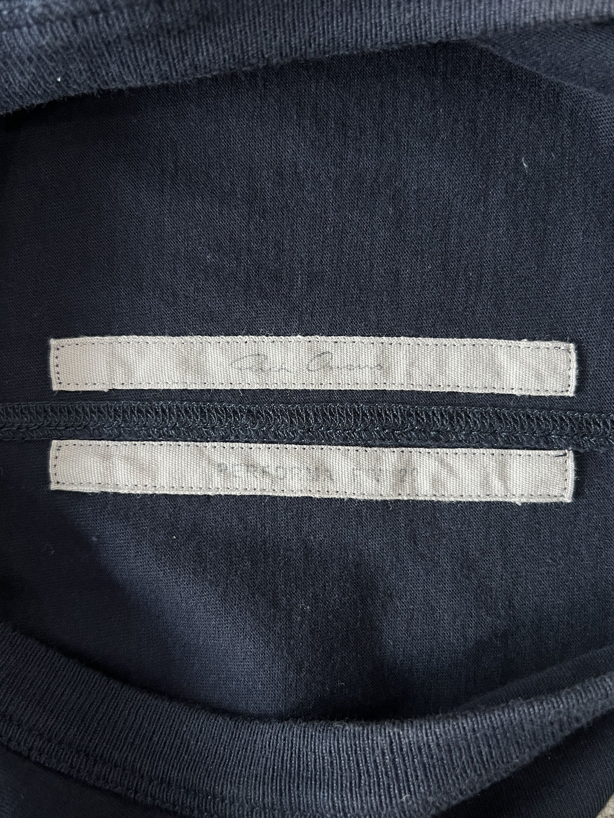 Rick Owens Lapis Blue Level Tee M