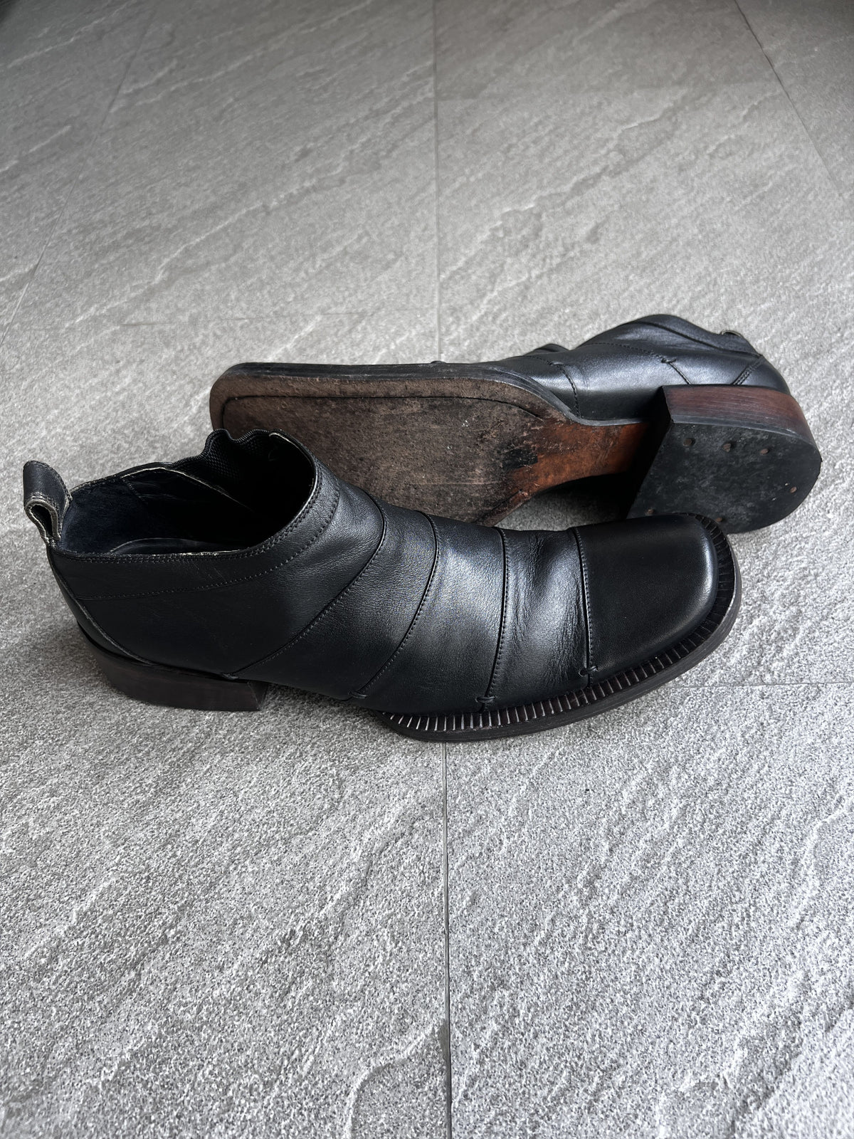 Jean Paul Gaultier Leather Ankle Boots EU40 US7