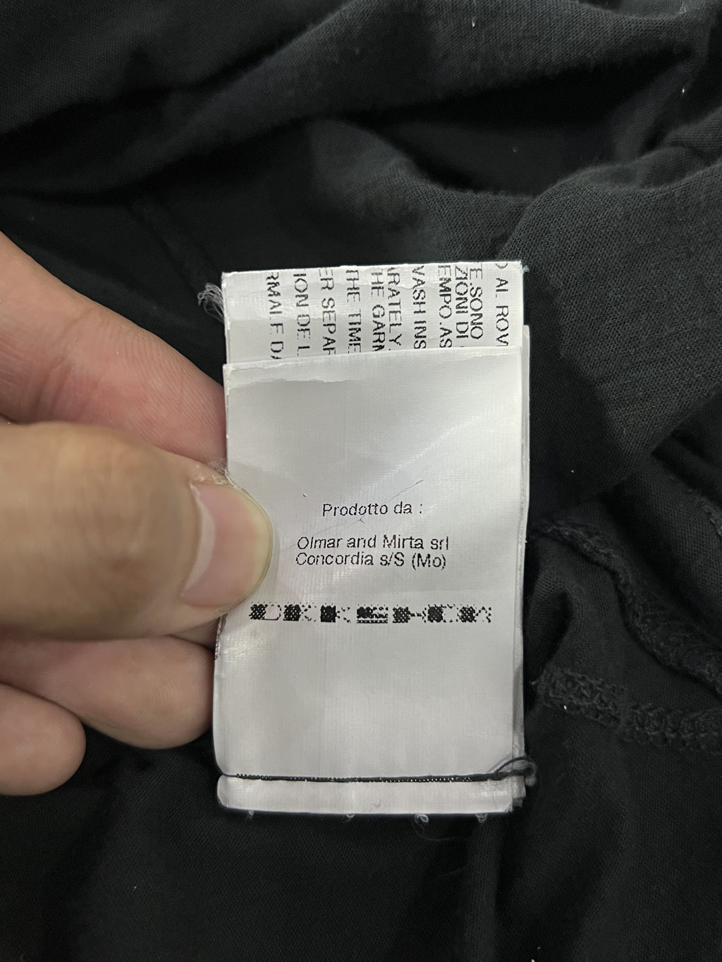 Rick Owens DRKSHDW Level Long Tee Black