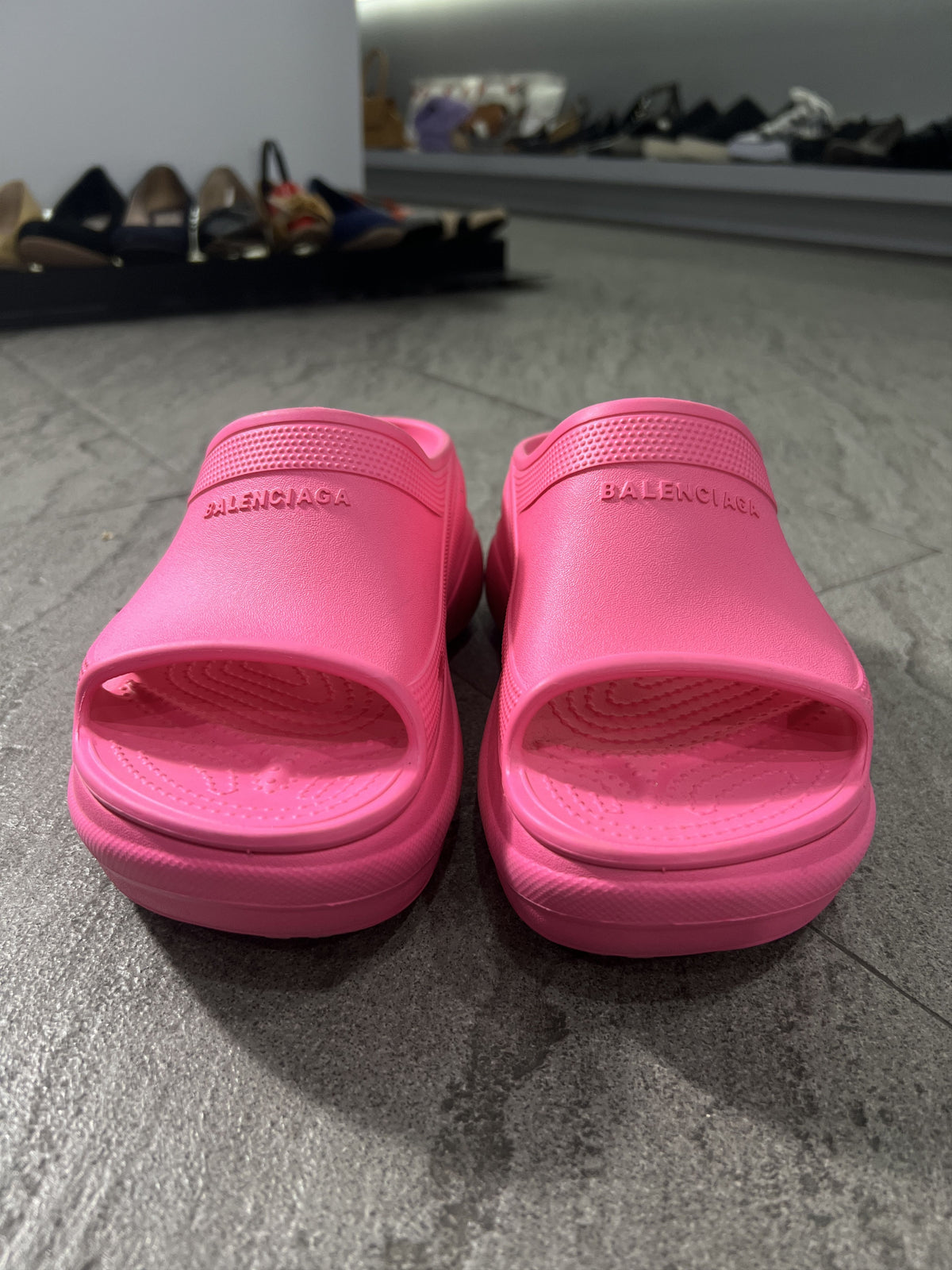 Balenciaga X Crocs Platform Slide Pink EU38