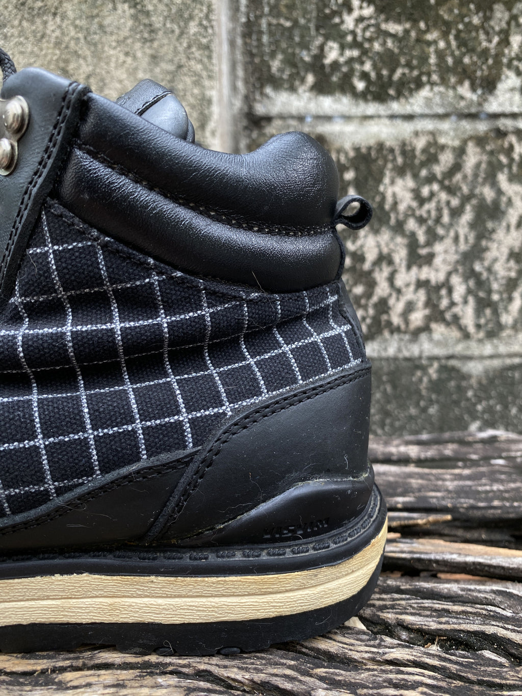 visvim x mastermind Japan Leather Hiking Boots 8