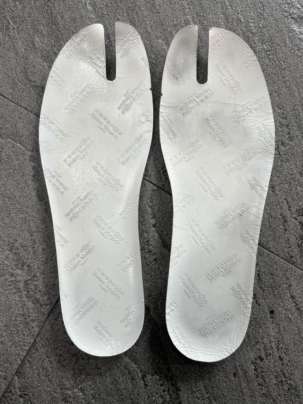 Maison Margiela Tabi Canvas High Sneakers Green / White 43