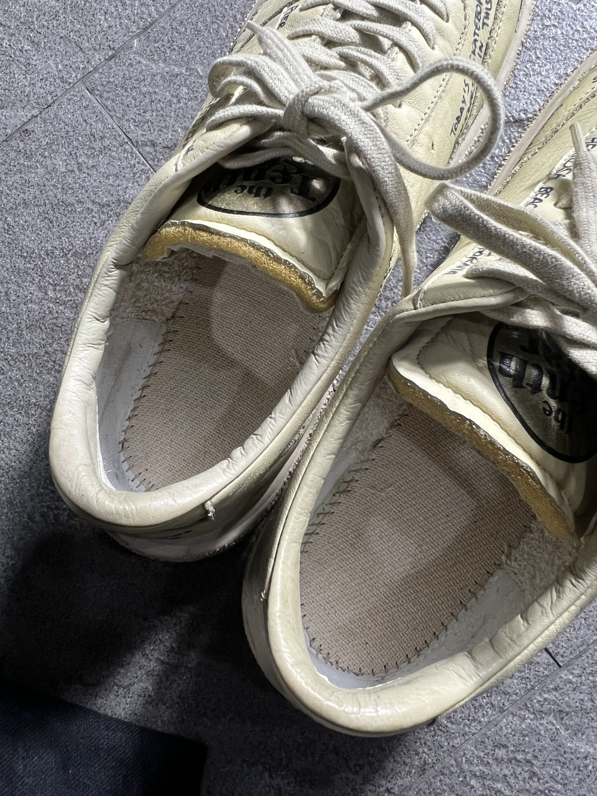 Golden Goose VCE Scribble Handwritten Leather Sneakers EU39