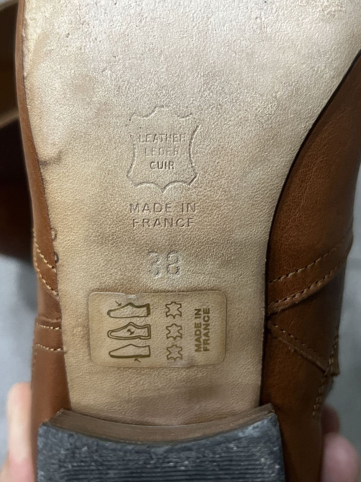 Isabel Marant Brown Leather Western Ankle Boots EU38