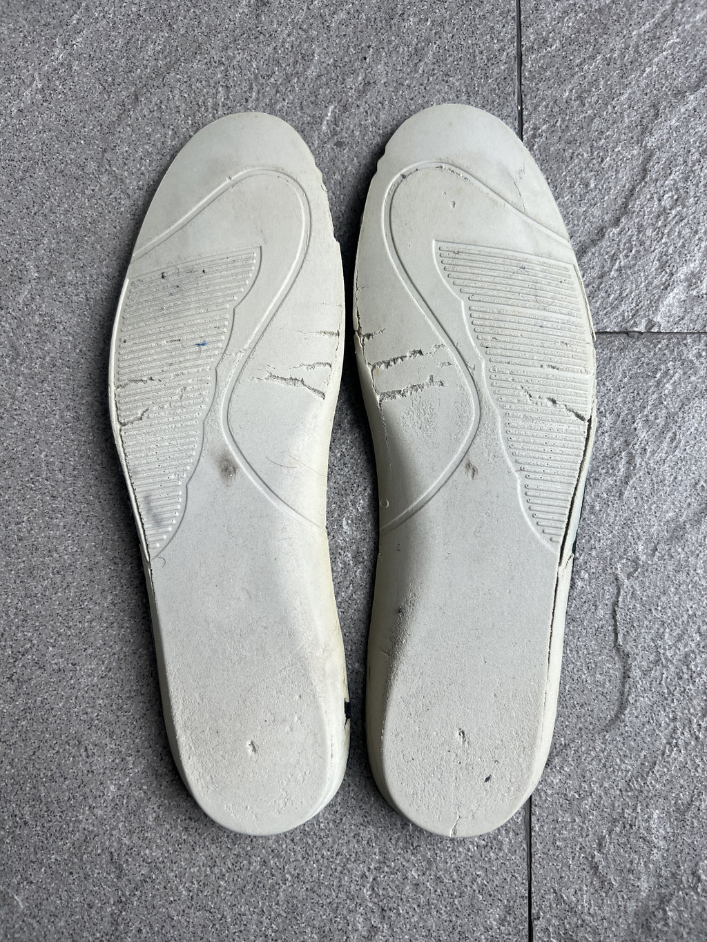 Chrome Hearts Dagger White Leather Slip-On Sneakers 40