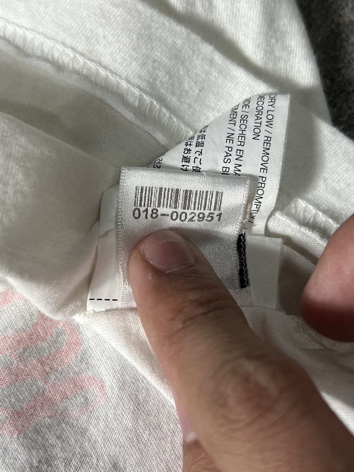 Chrome Hearts Pocket Tee White Small USA CH Logo