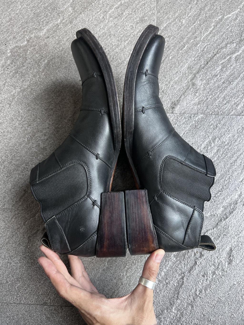 Jean Paul Gaultier Leather Ankle Boots EU40 US7
