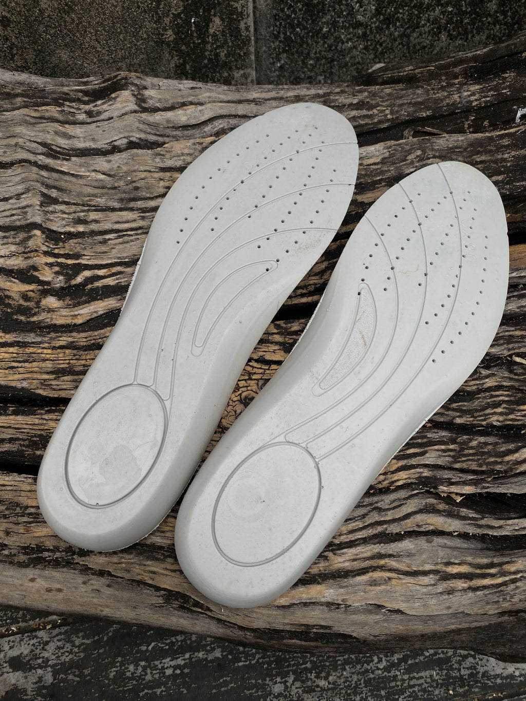 Valentino White Leather Rubber-Toe Sneakers 41