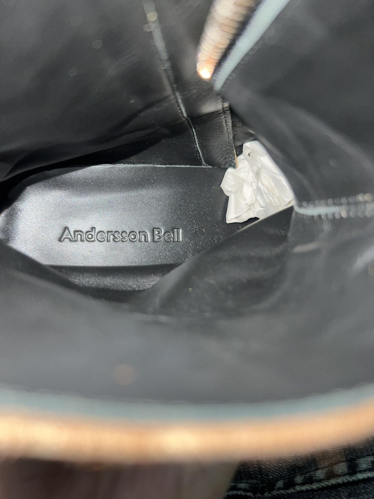 Andersson Bell Hairy Leather Zip Boots EU41