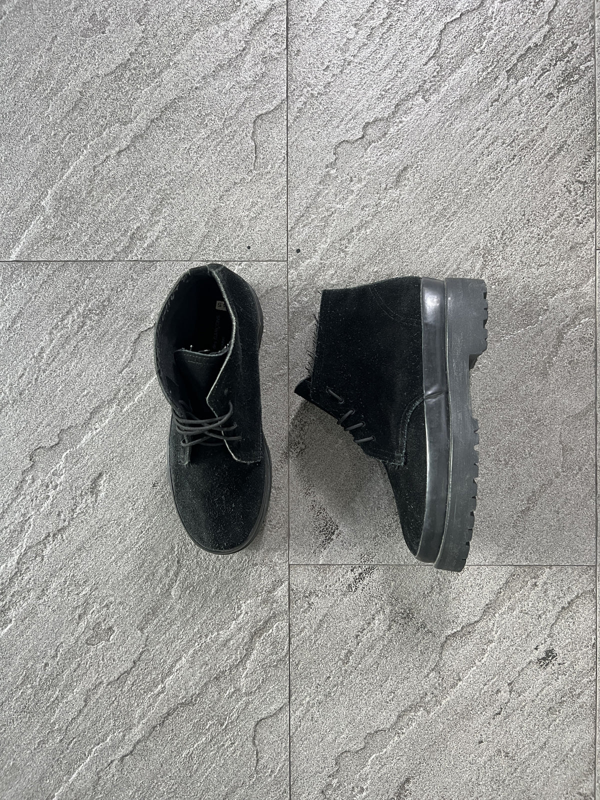 Comme des Garçons Homme Suede Chukka Boots Black 24.5cm