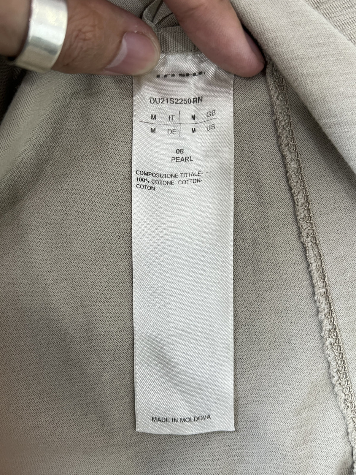 Rick Owens DRKSHDW Level T Pearl SS21