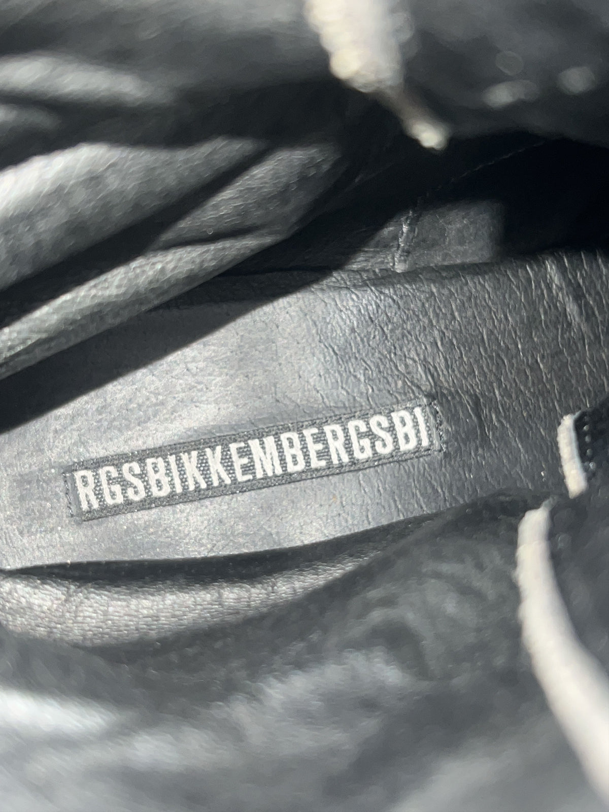 Dirk Bikkembergs Leather Combat Boots Black EU41