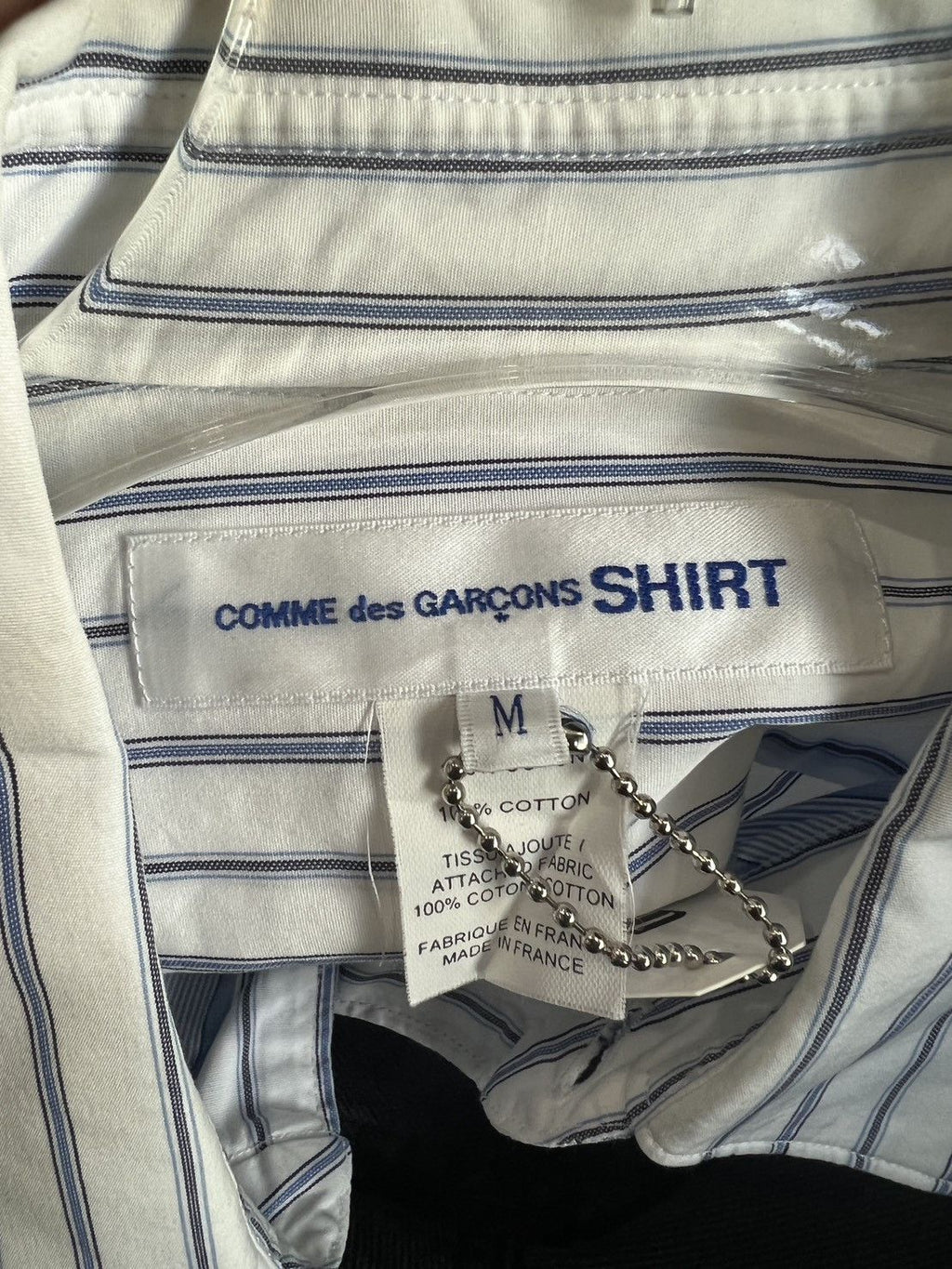 Comme des Garçons "LIVE FREE" shirt