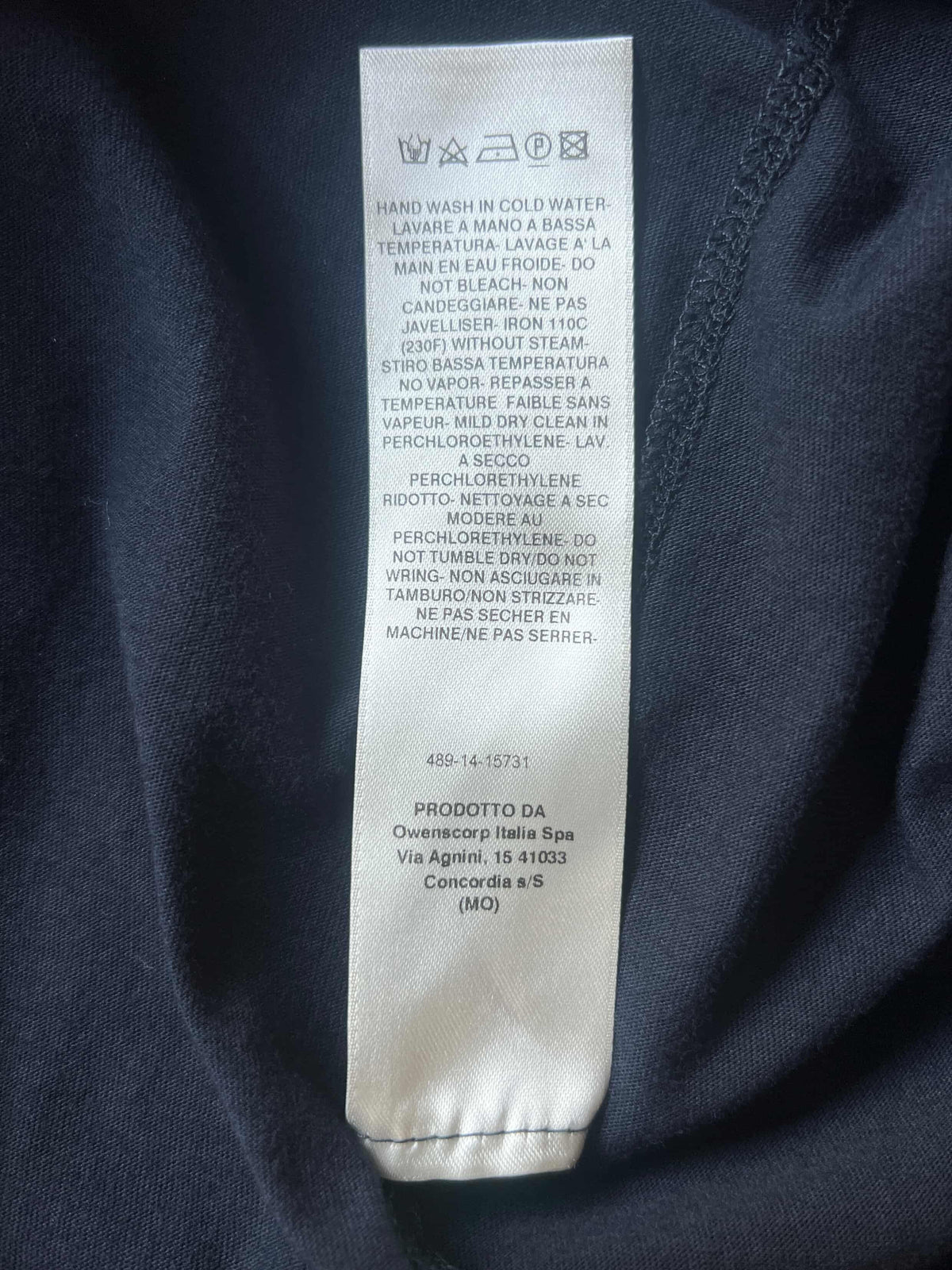Rick Owens PERFORMA Mainline Oversized Tee XL
