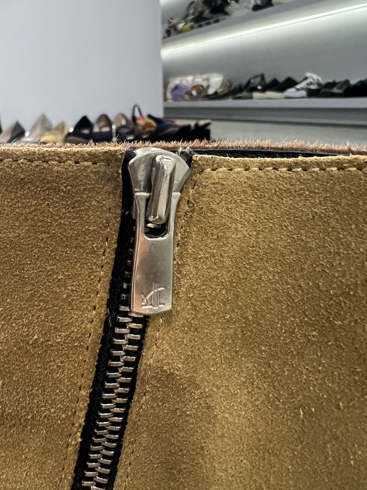 Andersson Bell Hairy Leather Zip Boots EU41