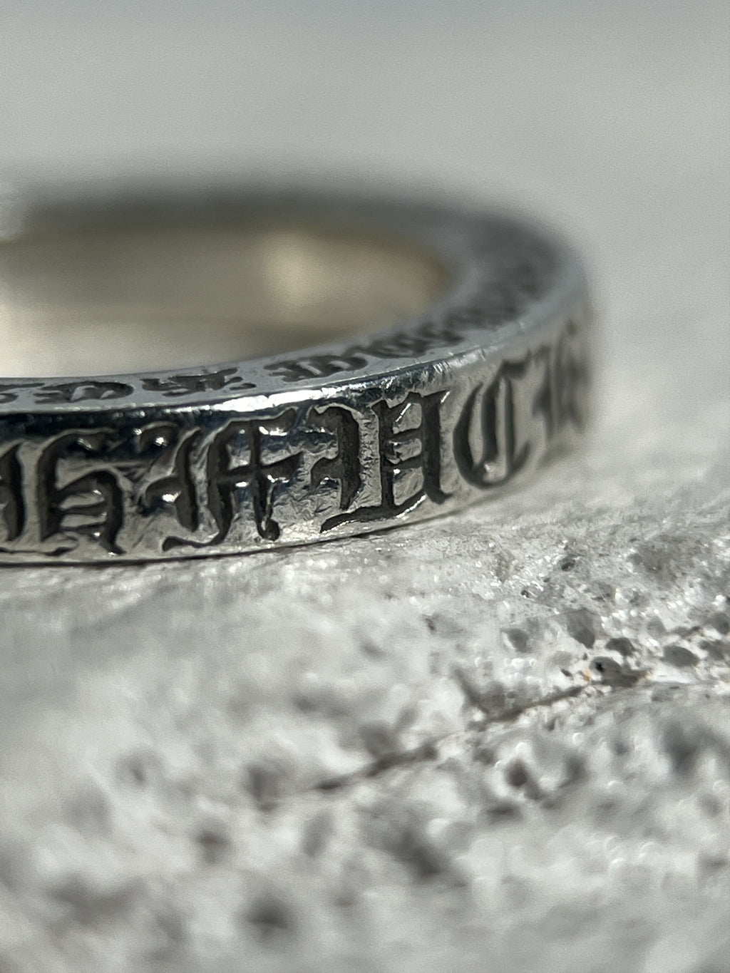 Chrome Hearts Spacer Ring Silver US4 47MM