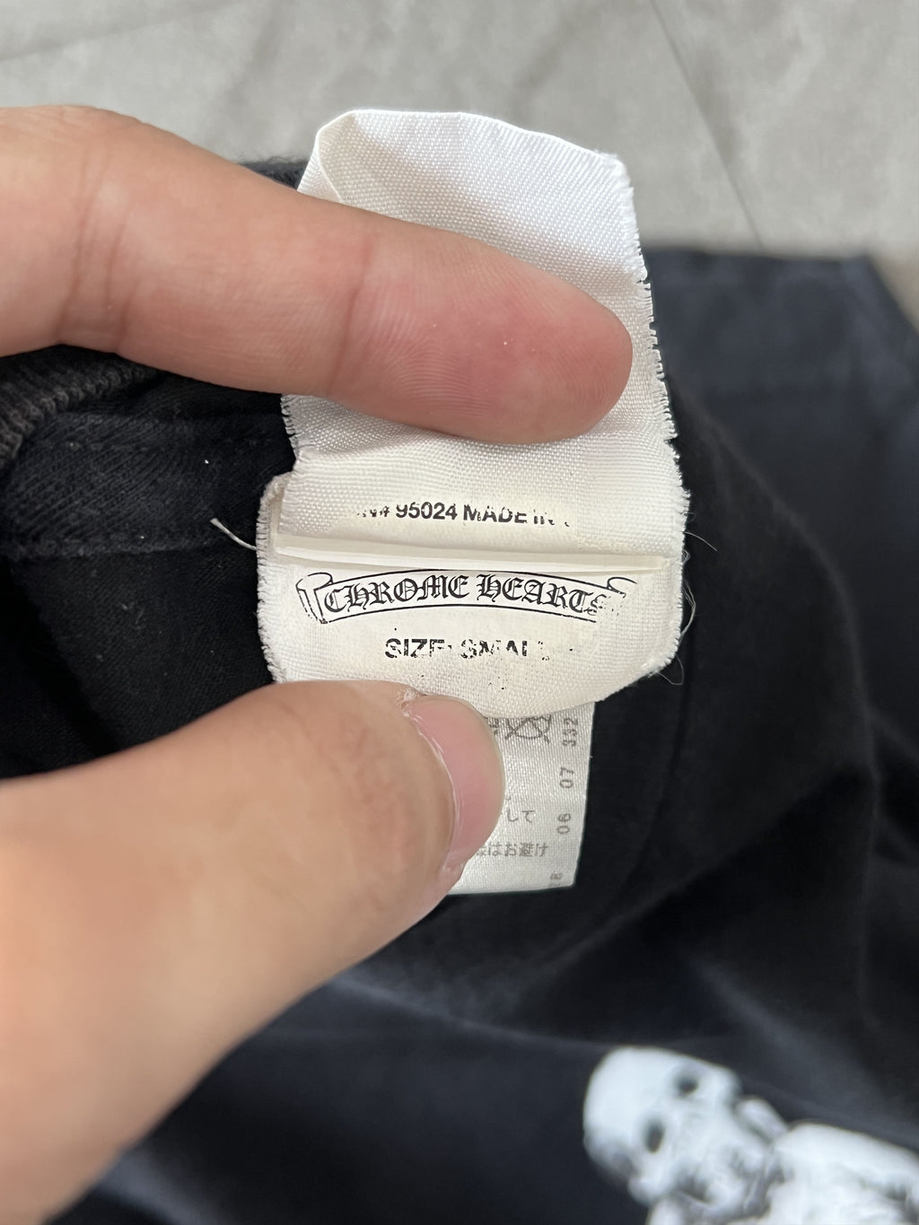 Chrome Hearts Escape Velocity Tee Black S USA