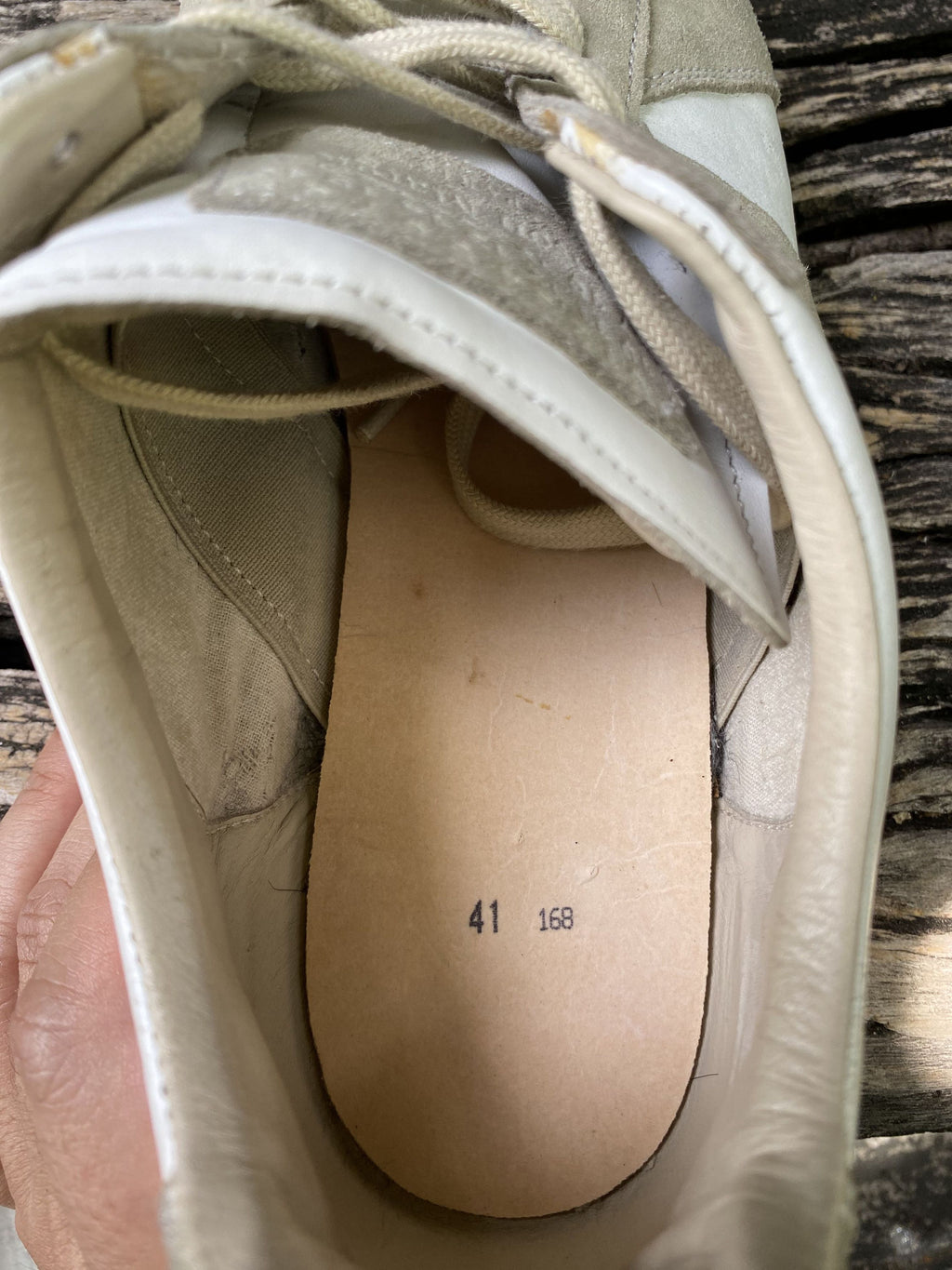 Maison Margiela GAT Original White Gum Sneakers EU41