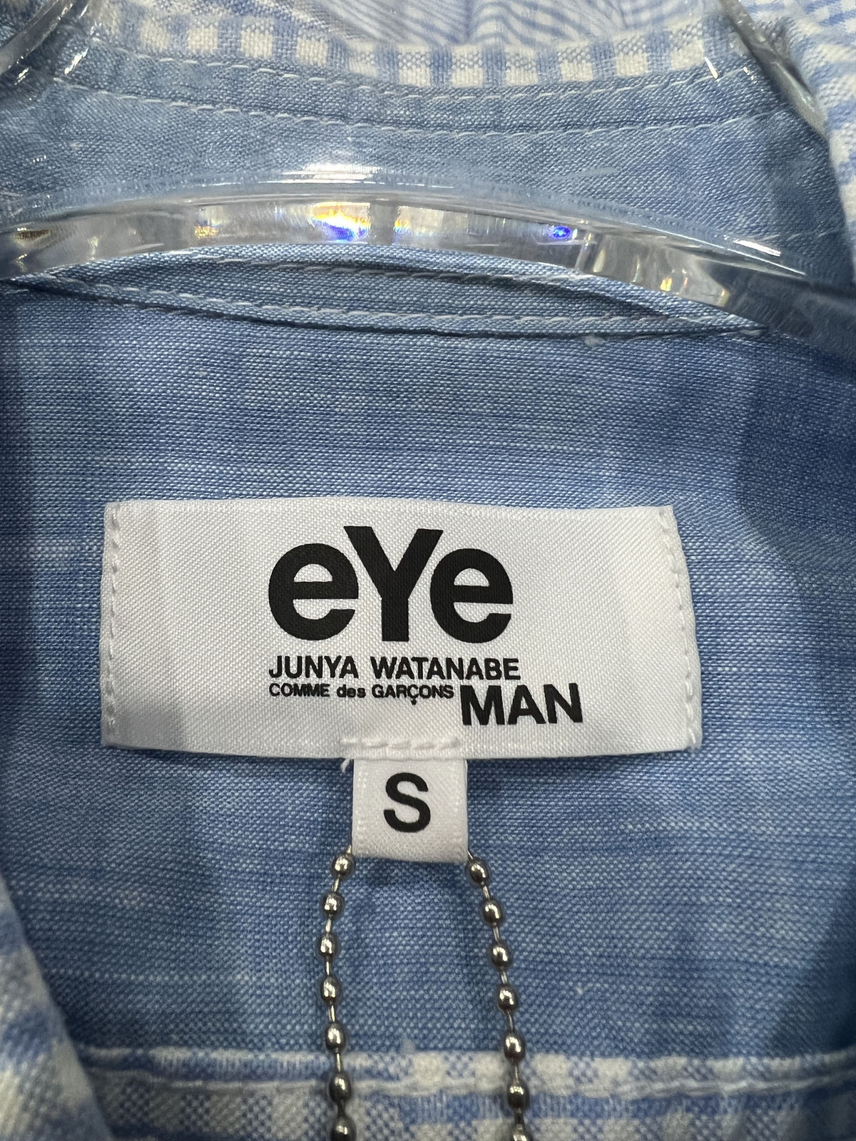 Junya Watanabe Comme des Garçons in blue gingham check
