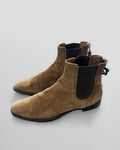 Givenchy Suede Chelsea Boots Brown 43