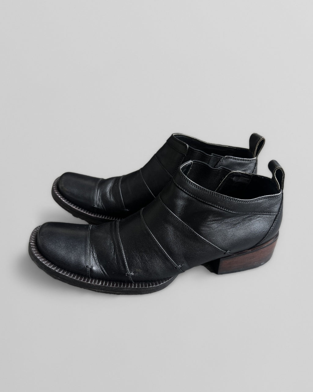 Jean Paul Gaultier Leather Ankle Boots EU40 US7