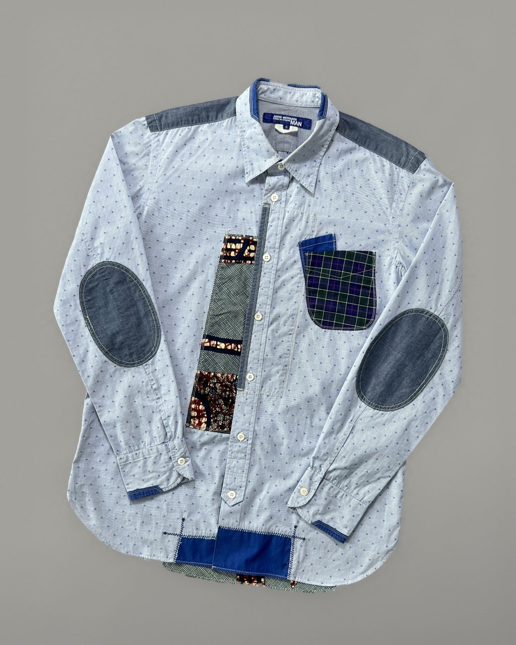 Junya Watanabe Comme des Garçons MAN patchwork shirt